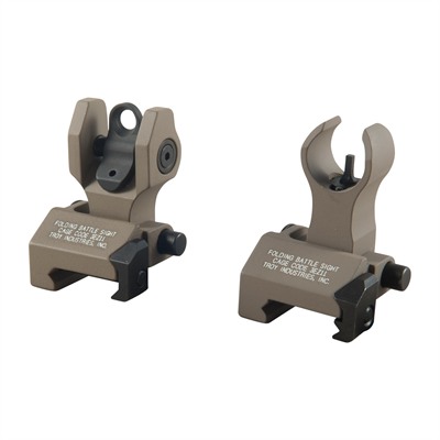 AR-15 Flip-Up Hk-Style Front Sight Set Dark Earth