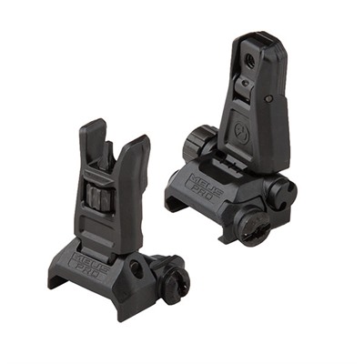 MBUS Pro Sight Set Flip-Up For AR-15 Black