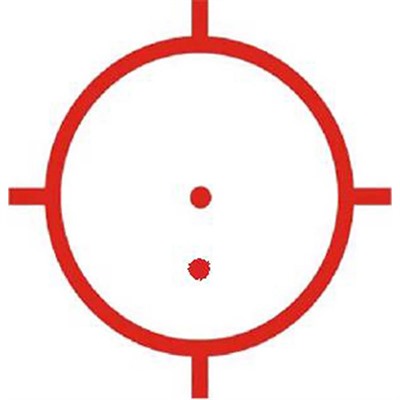 Xps2-2 Holographic 68moa Ring 1 MOA Red Dotx2 Reticle Black