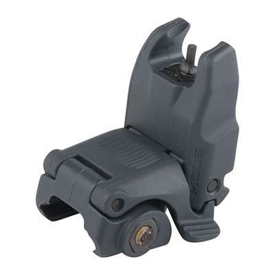 MBUS Front Sight Flip-Up Polymer For AR-15 Stealth Gray