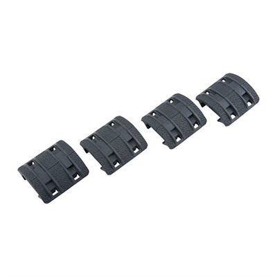 Xtm Enhanced Rail Panel Picatinny Polymer 1.5" Gray 4/Pk