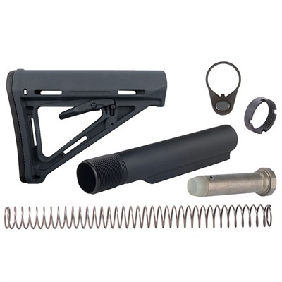 AR-15 MOE Mil-Spec Collapsible Stock Assembly Gray
