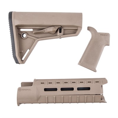 MOE Sl Furniture Set M-LOK Carbine For AR-15 FDE