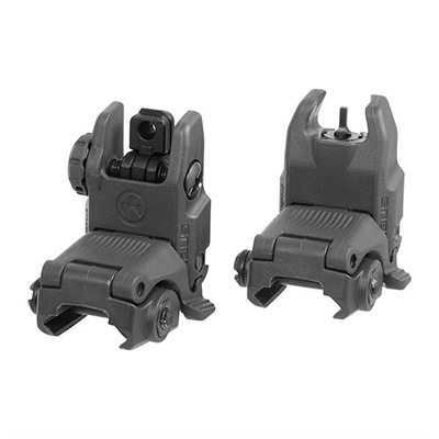 MBUS Sight Set Flip-Up Polymer For AR-15 Gray