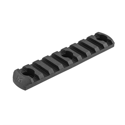 M-LOK Rail 9-Slot Picatinny 4.1" Polymer For AR-15 Black