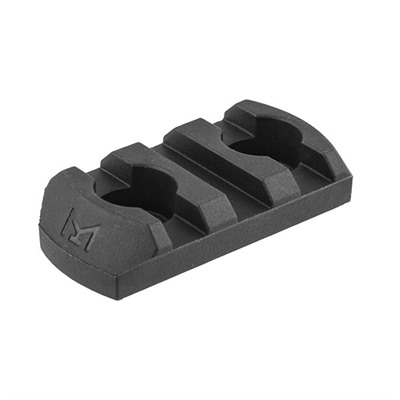 M-LOK Rail 3-Slot Picatinny 1.6" Polymer For AR-15 Black