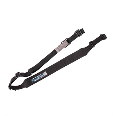 Padded Vickers Combat Sling W/Plastic Adjusters Black