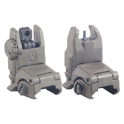 MBUS Sight Set Flip-Up Polymer For AR-15 ODG