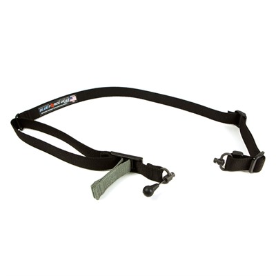 Vickers 2-To-1 Red Swivel Sling-Black