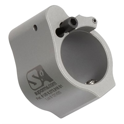 AR-15 Solid Adjustable Gas Block .750" Stainless Steel
