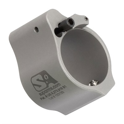 AR-15 Solid Adjustable Gas Block .936" Stainless Steel