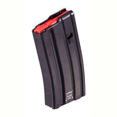 AR-15 300 BLK Aluminum Magazine W/ Red Follower 20 Rd
