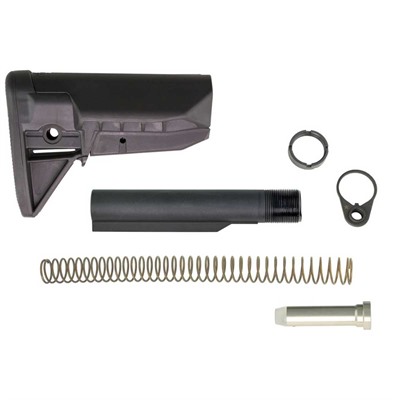 Mod 0 SOPMOD Stock Assy Collapsible Mil-Spec BLK
