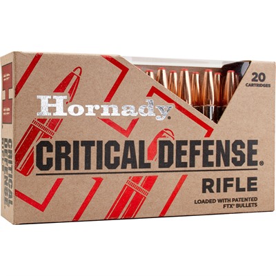 Critical Defense 223 Remington 73gr Ftx Polymer Tipped 20/Bx