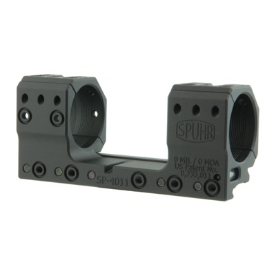 Isms Picatinny Mounts - 34mm 1.10" 0 MOA Scope Mount, Black