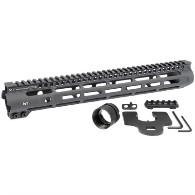 Slim Line Handguards 14" M-LOK Aluminum Black