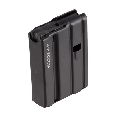 .458 Socom Magazine 4-Rd Aluminum Black
