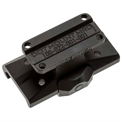 Lower Third Trijicon Mro Dot Mount Black