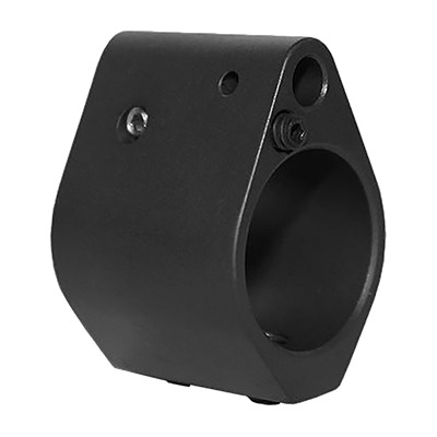 AR-15/M16 Gas Blocks - .750 Gas Block Adjustable Lopro, Steel, BLK Phosphate