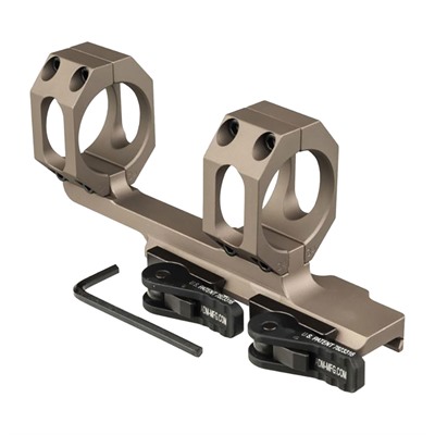 Recon Quick Detach Scope Mounts - 34mm 0 MOA 2" Cantilever Mount, Flat Dark Earth