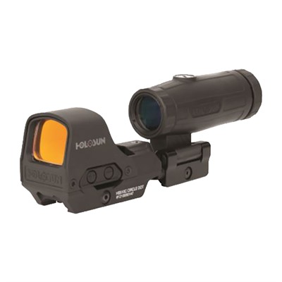 Hs510c Reflex Optic Sight + 3x Magnifier Combination Black
