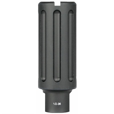 Blast Can 9mm 1/2-36 Threads Black