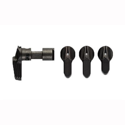 AR-15 Talon Safety Selector 4 Lever Kit Ambidextrous Black