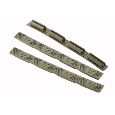 M-LOK Rail Cover 4-Slot 3-Pack OD Green