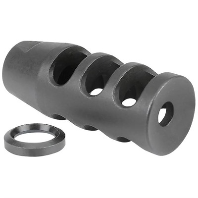 AR-15 Muzzle Brake 5.56 Black 1/2-28 Threads
