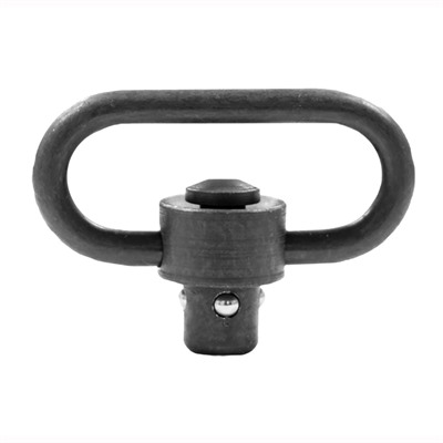 Push Button Swivel 1.5 Loop Single Pack Black