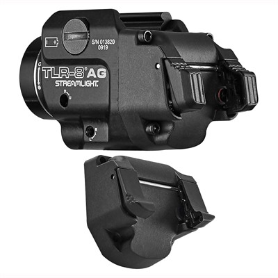 Tlr-8 X G Gun Light With Rail Mount & Green Laser Black