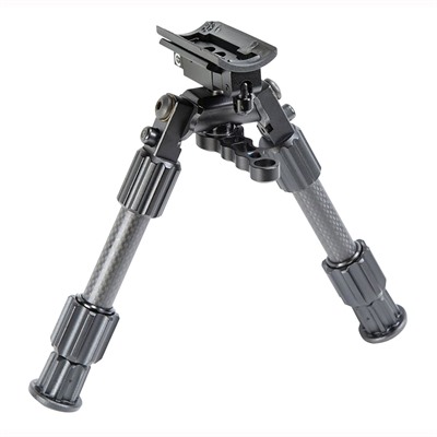 Accumax Premium 6"-9" Sling Swivel Stud Bipod Black