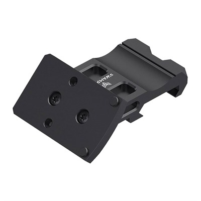 Rebel 45 Offset Dot Sight Mount Black