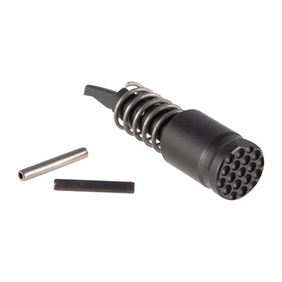 AR-15 Low Drag Forward Assist Dimpled Steel Black