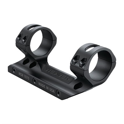 Premium 30mm Fixed Msr Optics Mount Black