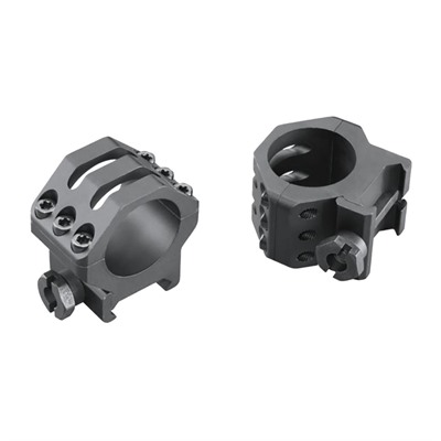 Six-Hole Picatinny Rings - 30mm Six-Hole Picatinny Rings, High