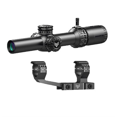 Arrowhead LPVO 1-10x24 SFP Ill Guerrilla Dot Bdc-Red BLK Mnt