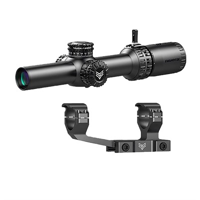 Arrowhead LPVO 1-10x24 SFP Ill Guerrilla Dot Mil-Red BLK Mnt