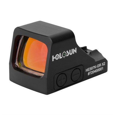 He507k-Gr X2 Mrs Green Circle Dot Red Dot Sight Black