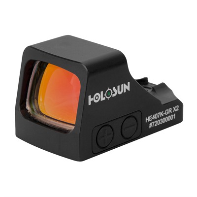 He407k-Gr X2 6 MOA Green Dot Reflex Optical Sight Black