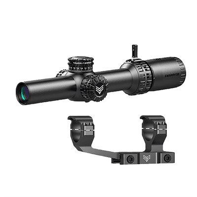 Arrowhead LPVO 1-8x24 SFP Ill Guerrilla Dot Bdc-Grn BLK W/Mt