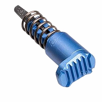 AR-15 Extended Forward Assist Lightweight Low Profile Blue