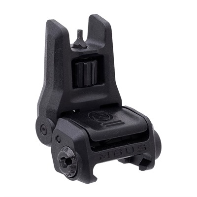 MBUS 3 Front Sight Flip-Up Adjustable Polymer BLK
