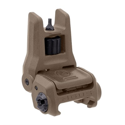 MBUS 3 Front Sight Flip-Up Adjustable Polymer FDE