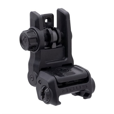 MBUS 3 Rear Sight Flip-Up Adjustable Polymer Black
