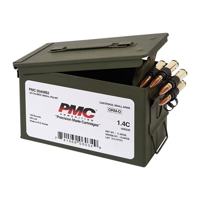 Bronze Linked 50 Bmg 660gr Full Metal Jacket Bt 100/Can