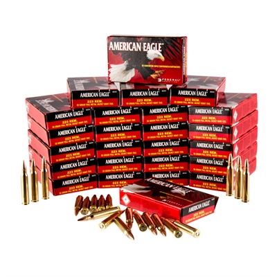 223 Remington 55gr Full Metal Jacket 500/Case