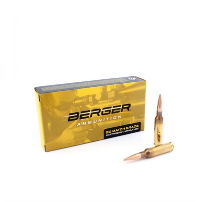 Match Grade LR Target 6.5 Creedmoor LR Hybrid Target Rifle Ammo - 6.5mm Creedmoor 144gr Long Range Hybrid Target 200/Case