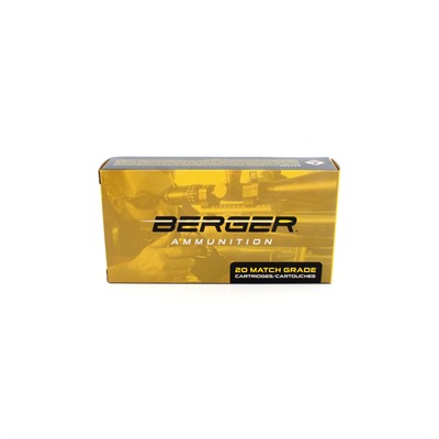 Match Grade LR Target 6.5 Creedmoor LR Hybrid Target Rifle Ammo - 6.5mm Creedmoor 153.5gr Long Range Hybrid Target 200/Case