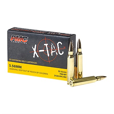 X-Tac 5.56x45 NATO 55gr Full Metal Jacket 1,000/Case